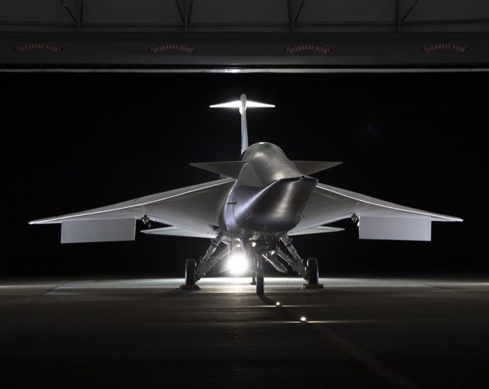 NASA’s ultraquiet supersonic ‘flying swordfish’ makes history with first test flight