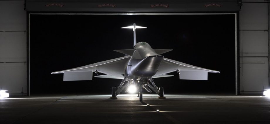 NASA’s ultraquiet supersonic ‘flying swordfish’ makes history with first test flight