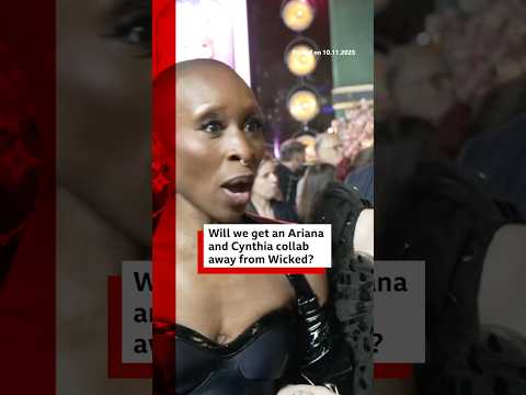 will-we-get-a-ariana-grande-and-cynthia-erivo-collab-away-from-wicked?-#wicked-#bbcnews