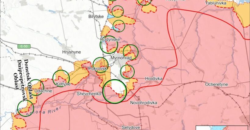 difficult-pokrovsk–myrnohrad-battles-rage-as-both-ukrainian-and-russian-forces-advance,-isw-reports
