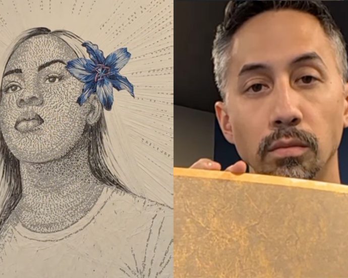 artist-transforms-‘harry-potter’-books-into-portraits-honoring-murdered-trans-women