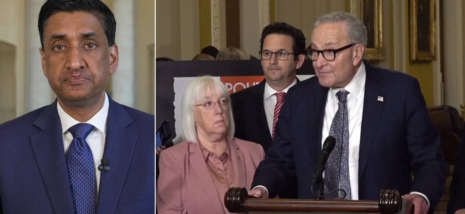 “caved-too-soon”:-ro-khanna-on-senate-shutdown-deal,-why-schumer-should-step-down-&-epstein-files