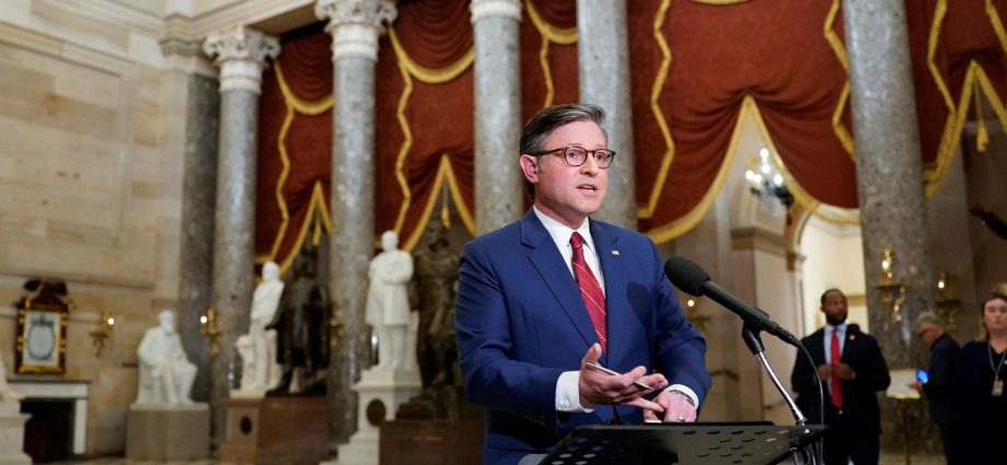 us-house-to-vote-on-full-release-of-epstein-files-next-week,-johnson-says