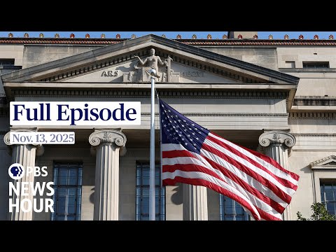 pbs-news-hour-full-episode,-nov.-13,-2025