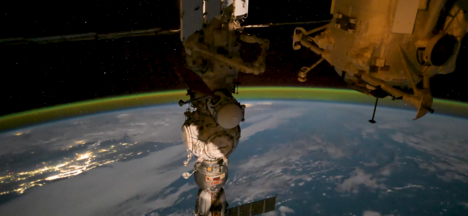 ISS astronauts take cover from radiation as solar storms spark auroras across the planet