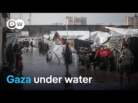 heavy-rains-add-to-suffering-of-displaced-gazans-in-makeshift-camps-|-dw-news