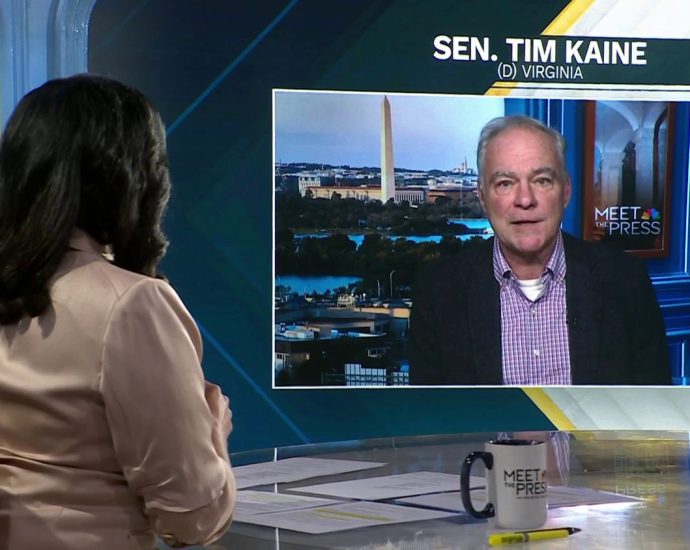 tim-kaine-tells-house-democrats-calling-for-schumer’s-ouster-to-‘focus-on-their-own-leadership’