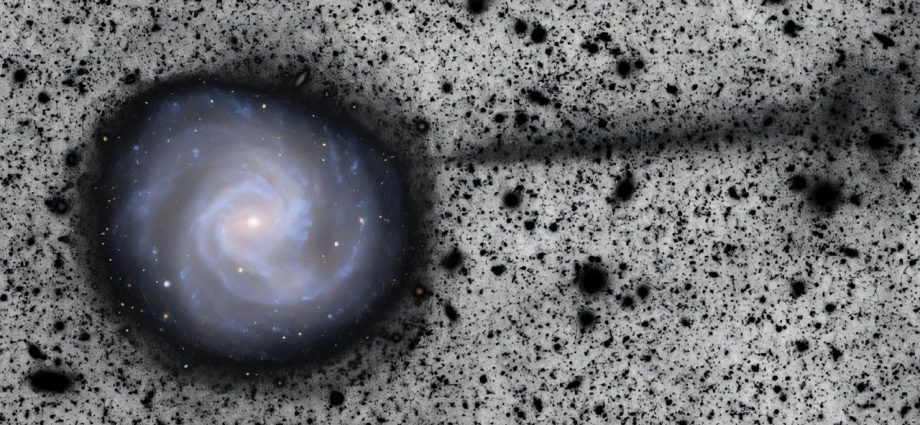 First Vera Rubin Observatory image reveals hidden structure as long as the Milky Way trailing behind a nearby galaxy — Space photo of the week