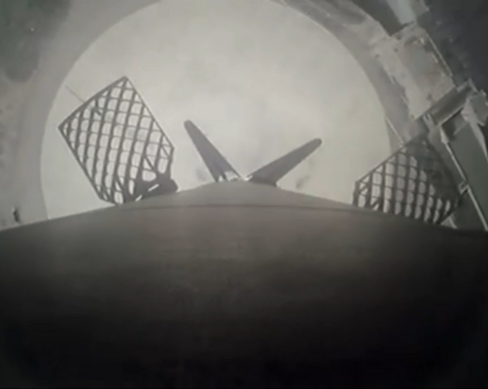 first-stage-rocket-returns-to-earth;-coast-phase-begins