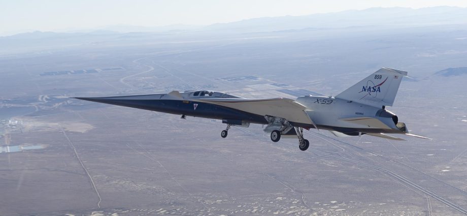 nasa’s-x-59-completes-first-flight,-prepares-for-more-flight-testing