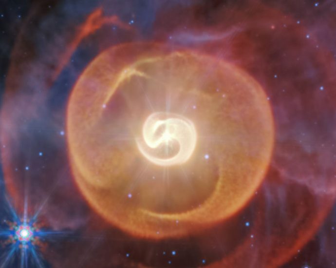 James Webb Space Telescope captures ‘one-of-a-kind’ triple star system that looks like a cosmic embryo (image)