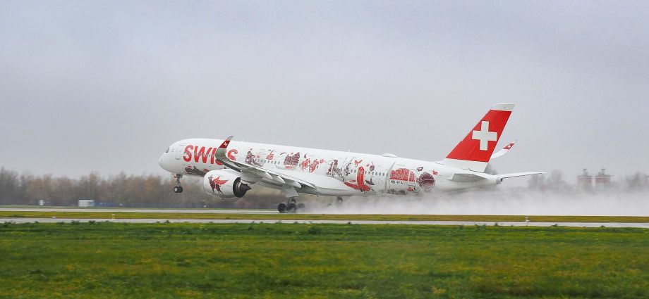 swiss-completes-first-full-‘swiss-senses’-a350-flight-to-boston