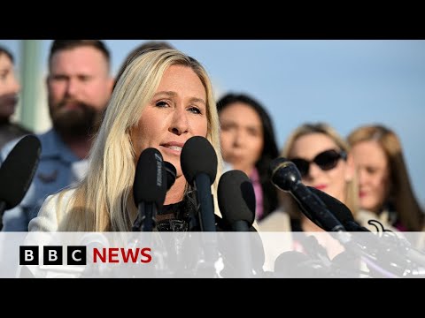 us-lawmaker-marjorie-taylor-greene-to-resign-|-bbc-news