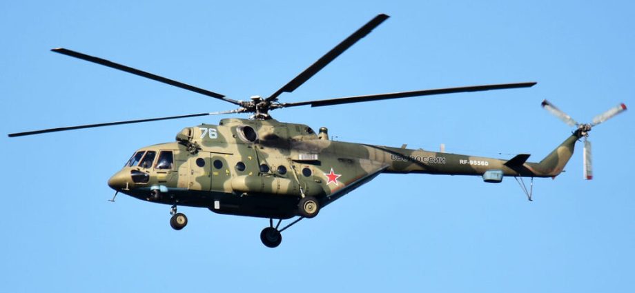 ukrainian-drone-strikes-russian-mi-8-helicopter-deep-inside-rostov-oblast-(video)