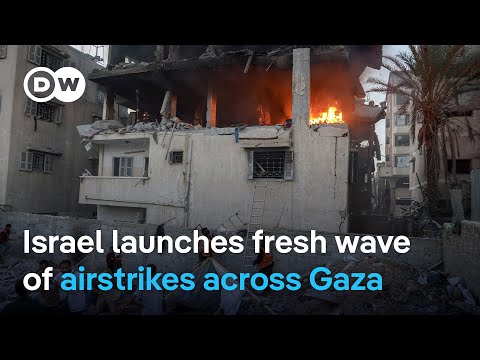 new-israeli-airstrikes-put-gaza-truce-in-question-|-dw-news