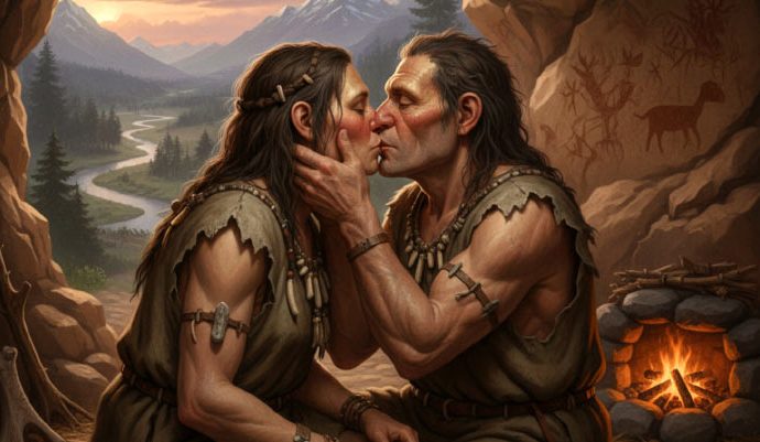 Kissing Likely Evolved in Common Ancestor of Humans and Large Apes 21 Million Years Ago