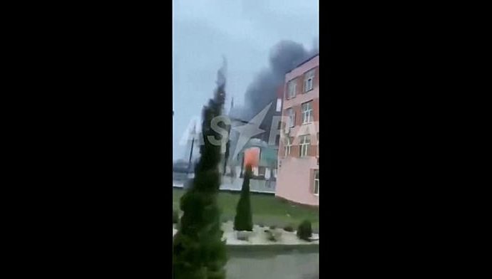 ukrainian-drones-hit-shatura-power-plant-near-moscow,-sparking-major-fire