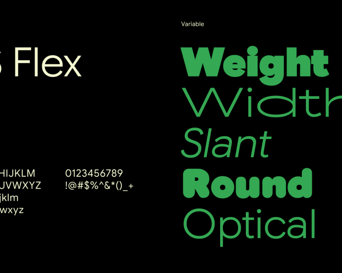 google-releases-its-new-google-sans-flex-font-as-open-source