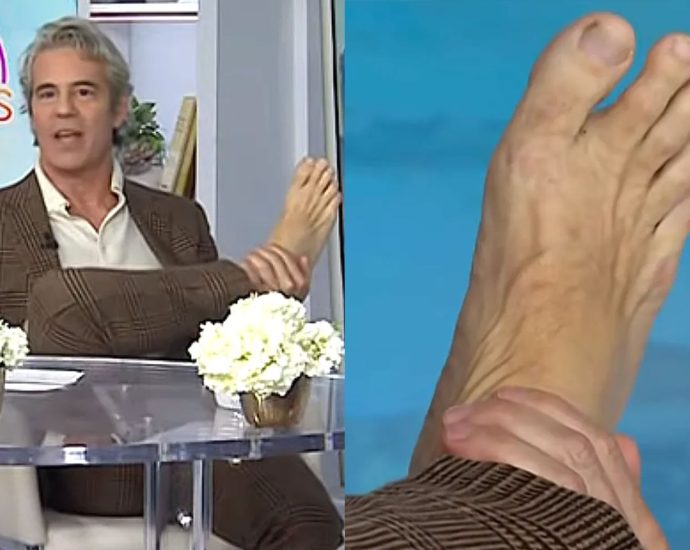 andy-cohen-shows-off-his-‘legendarily-beautiful’-foot-on-live-tv-and-says-foot-fetishists-should-consider-it-a-gift