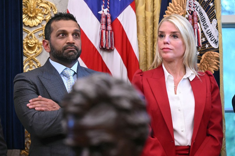 The Traitor’s FBI Follows Hegseth’s Lead In Seeking Revenge On Dems