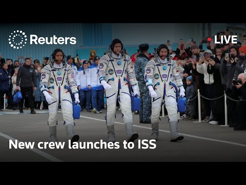live:-new-crew-launches-to-iss-from-baikonur,-kazakhstan