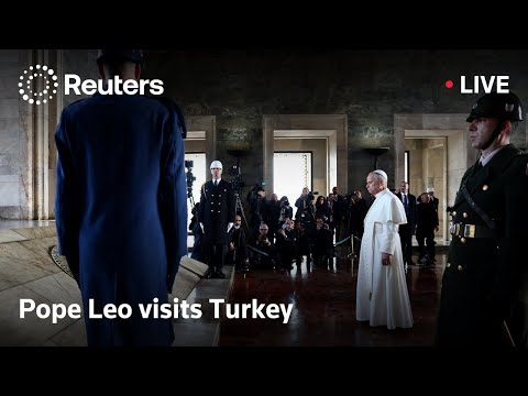 live:-pope-leo-visits-turkey,-lebanon-in-first-overseas-trip