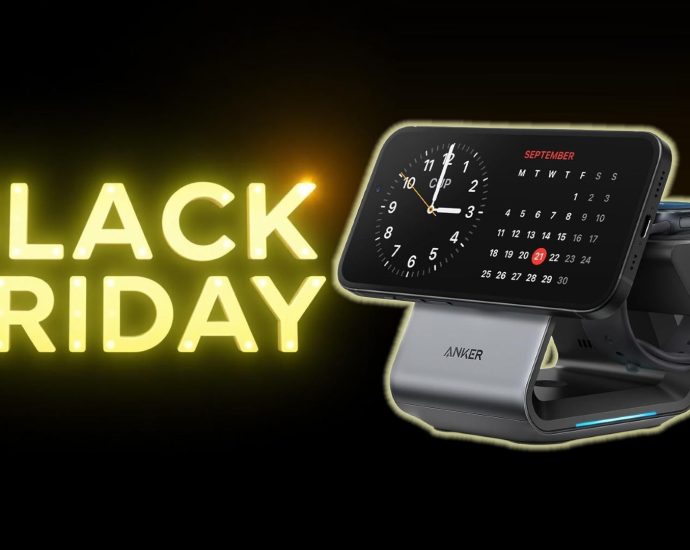 Save space with this handy 3-in-1 Anker charger stand for $30 off