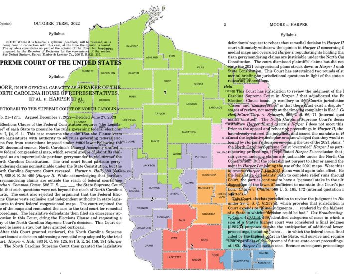 Conservative Justice Uses Fake Quote to Justify Wisconsin Republican Gerrymander