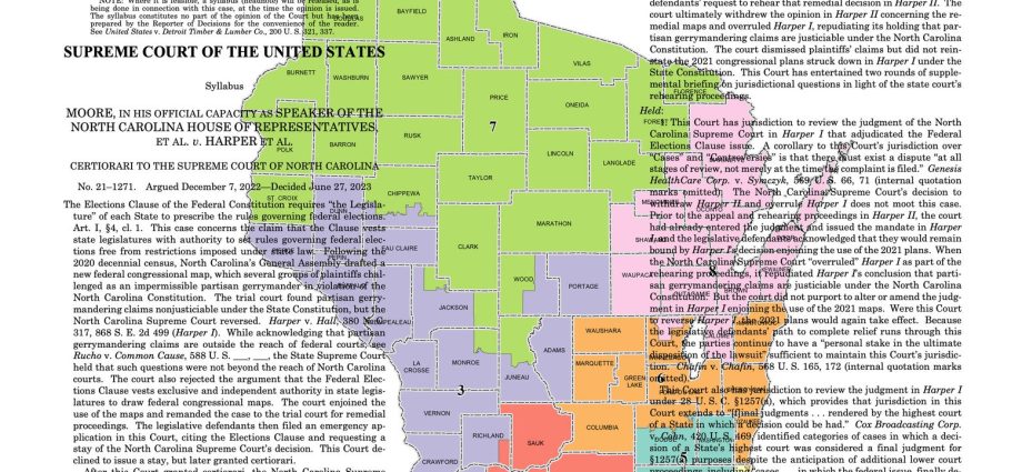 Conservative Justice Uses Fake Quote to Justify Wisconsin Republican Gerrymander