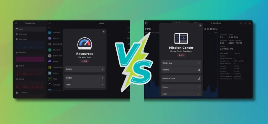 mission-center-vs.-resources:-the-ultimate-linux-system-monitor-showdown