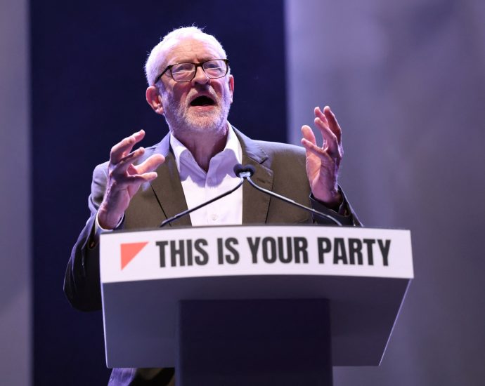 corbyn’s-new-party-faces-crisis-as-cofounder-skips-first-day-of-conference