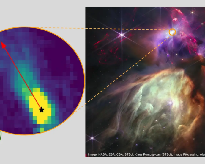 James Webb Space Telescope spies mysterious high-energy radiation in star nursery