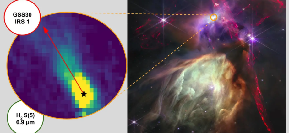 James Webb Space Telescope spies mysterious high-energy radiation in star nursery
