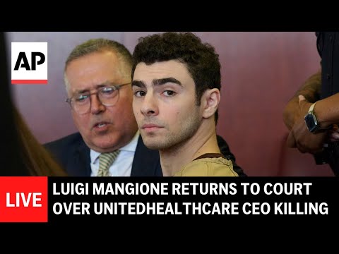 live:-luigi-mangione-returns-to-court-for-hearing-in-unitedhealthcare-ceo-killing
