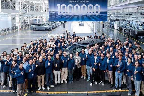 Xpeng Surpassed The Milestone Of Producing One Million Vehicles