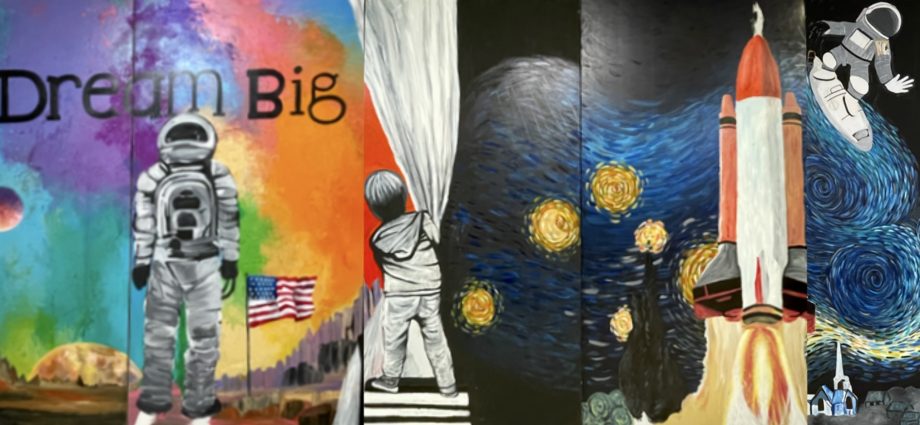 student-art-murals-at-johnson-celebrate-25-years-of-humanity-in-space