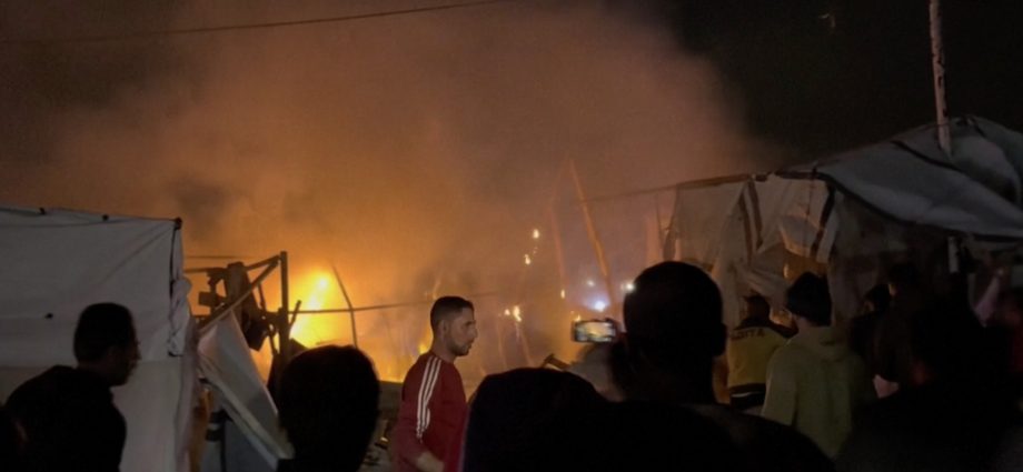 video:-five-killed-in-israeli-strike-on-gaza-encampment