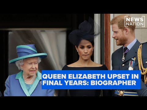 queen-elizabeth-upset-by-harry-and-meghan-fallout-in-final-years:-biographer