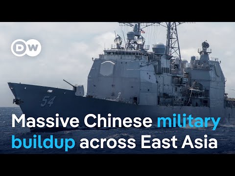 china-deploys-unprecedented-numbers-of-military-vessels-across-east-asian-waters-|-dw-news