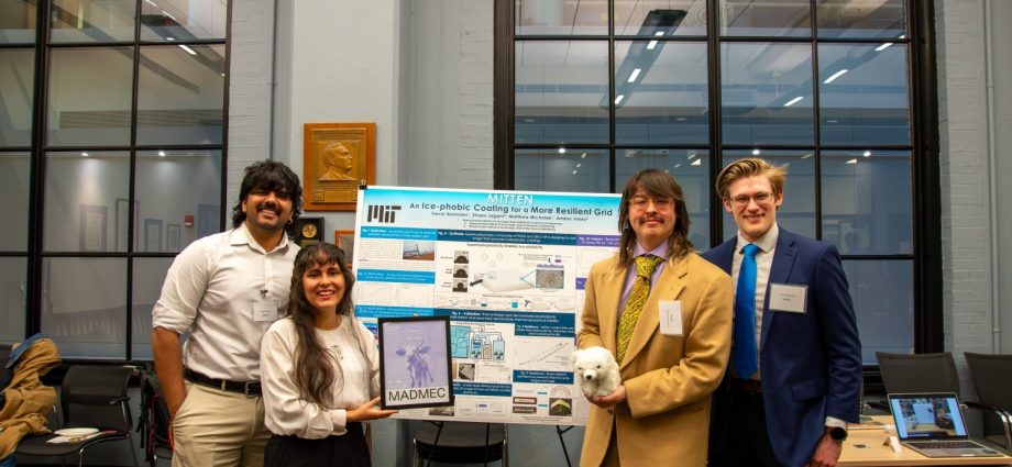 madmec-winners-develop-spray-on-coating-to-protect-power-lines-from-ice