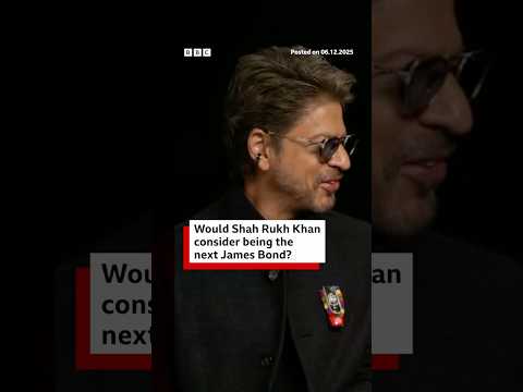 would-shah-rukh-khan-consider-being-the-next-james-bond?-#kajol-#007-#bollywood-#bbcnews