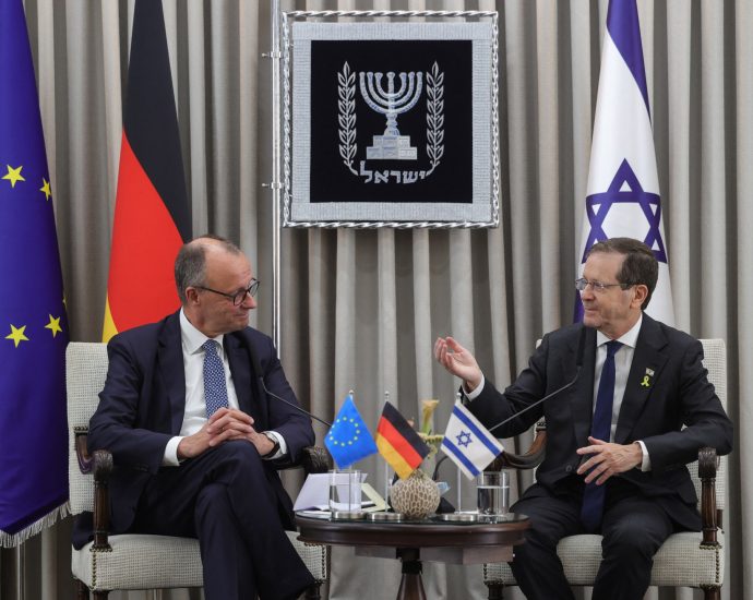 germany’s-merz-makes-first-visit-to-israel-as-chancellor-amid-strained-ties