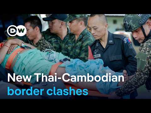 thailand’s-army-launches-airstrikes-in-new-border-clashes-with-cambodia-| dw-news