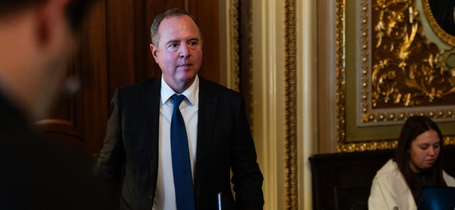 in-first-year-in-senate,-schiff-pushes-legislation,-party-message-and-challenges-to-the-traitor