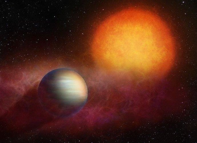 James Webb telescope spots strange ‘super-puff’ planet frantically chasing its own atmosphere through space