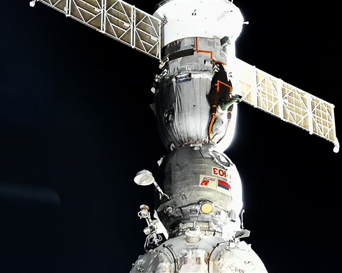 live-on-nasa+:-soyuz-crew-undocking-from-station-soon