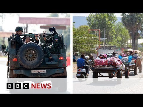 thailand-and-cambodia-launch-fresh-strikes-in-ongoing-border-dispute-|-bbc-news