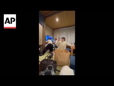 moment-earthquake-hits-northern-japan,-shaking-furniture-in-apartment