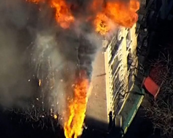 debris-falls-from-burning-nyc-apartment-building