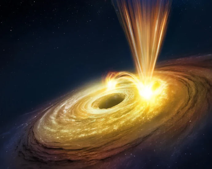 Astronomers capture sudden black hole blast firing ultra fast winds